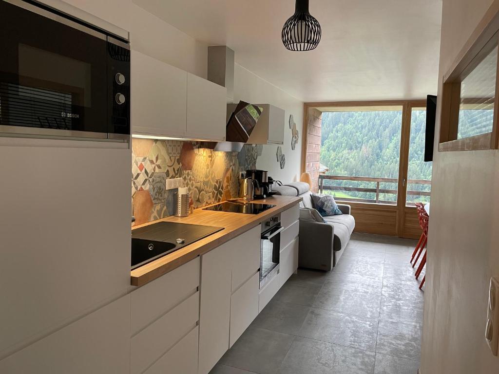 Chatel - appartement 3 pièces rénové - 6 personnes - proche centre - ménage inclus - 3