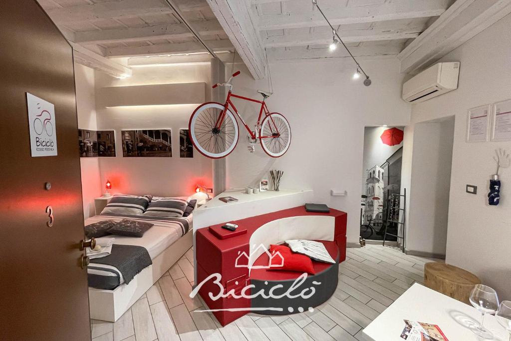 Biciclo' Rosso Ferrara - 3