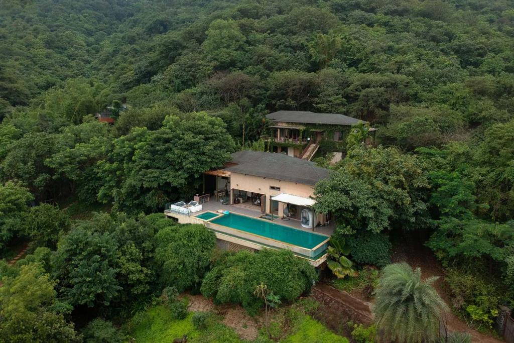 Exterior view, Mawi Infinitty Villa by StayVista - A lake-view villa with an infinity pool for a luxurious stay in Lonavala