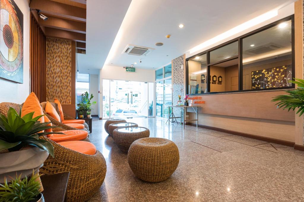 Lobby, 24@Home Hotel in Bangkok
