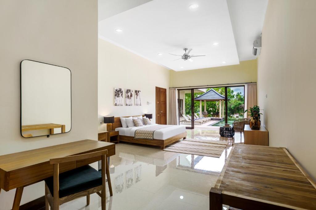 Villa 800 m² dengan 4 kamar tidur dan 4 kamar mandi pribadi di Uluwatu (Villa De Kefi by BaliSuperHost)