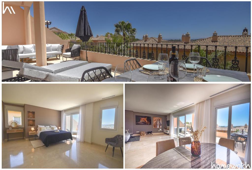 Penthouse with sea views in Nueva Andalucia, Marbella