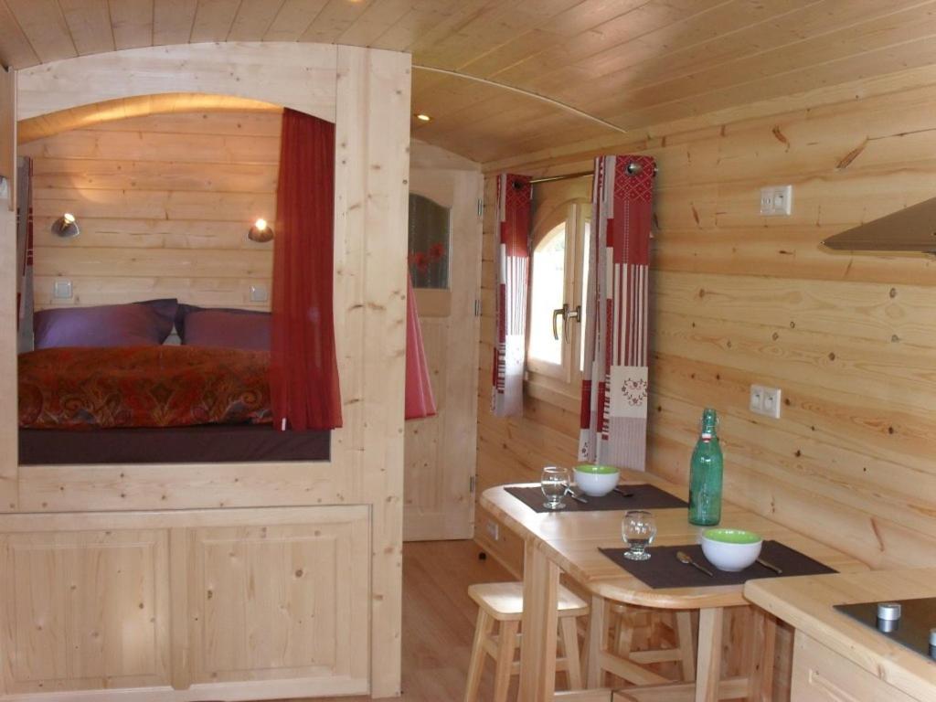 La roulotte a la ferme