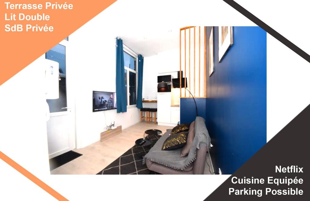 CHARMANT APPART - HYPER CENTRE - TRAMWAY - FREE WIFI - leRelaisdOdile4, Valenciennes