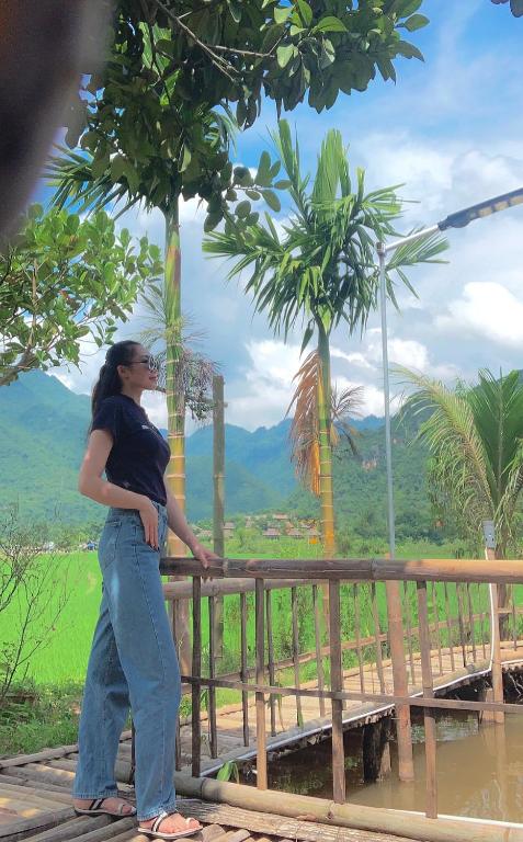 mai chau rice fields homestay photo
