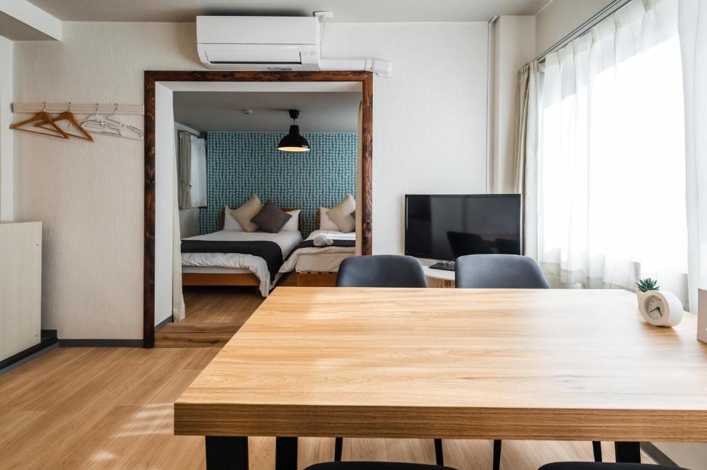 1ベッドルーム　アパートメント　エレベーターなし