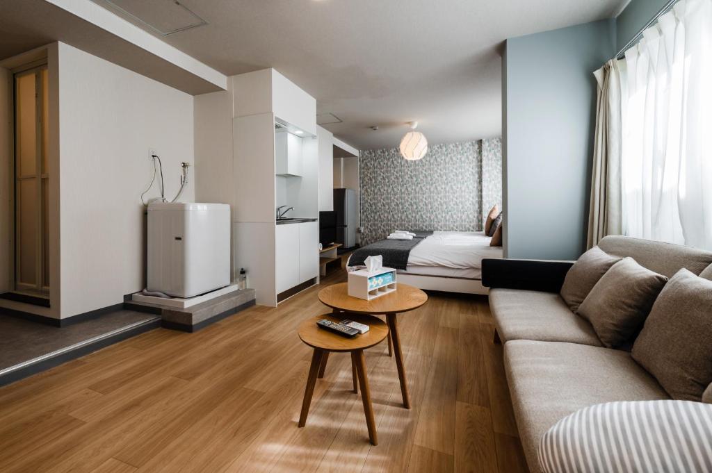 1ベッドルーム　アパートメント　エレベーターなし