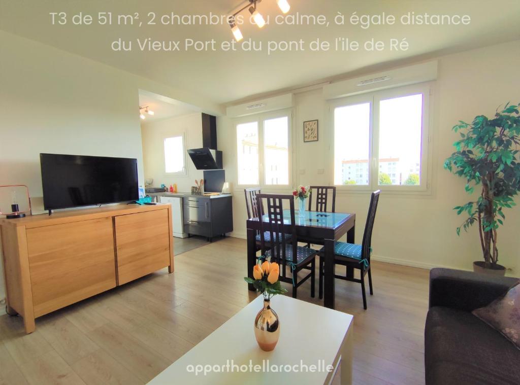 6 appartements et 4 adresses à mi-chemin entre le Vieux Port et l île de Ré - 5