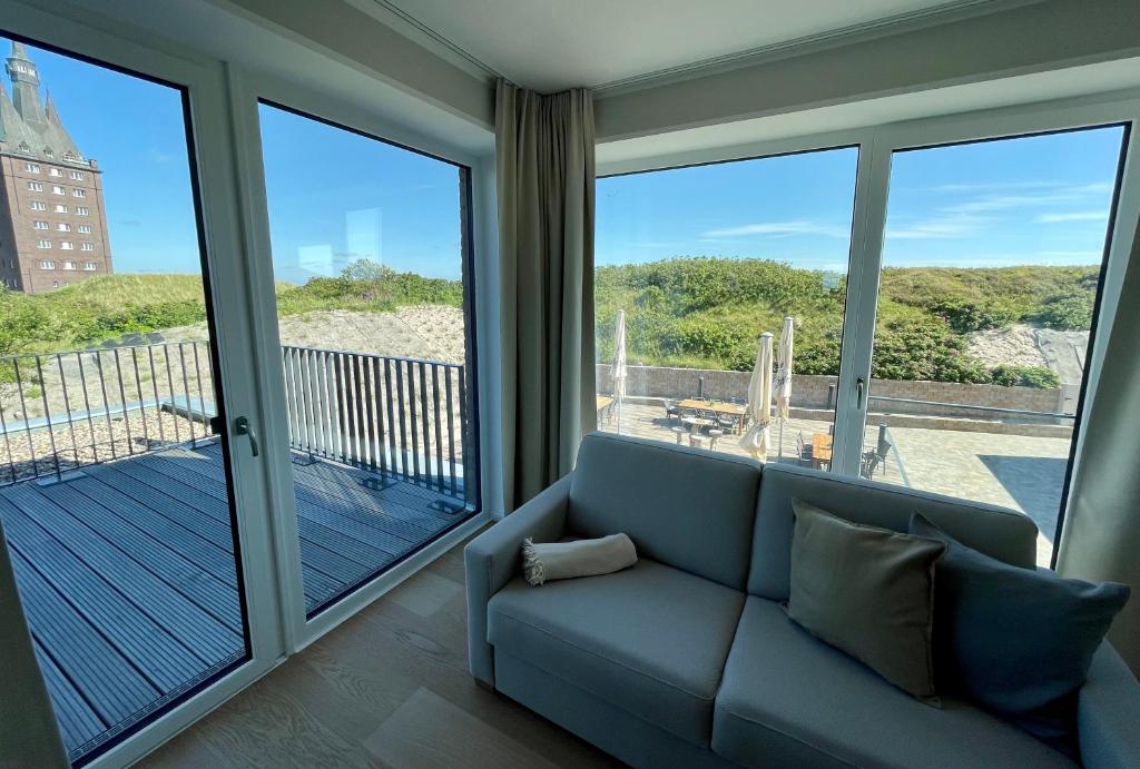 Westeroog의 깨끗한 발코니/테라스