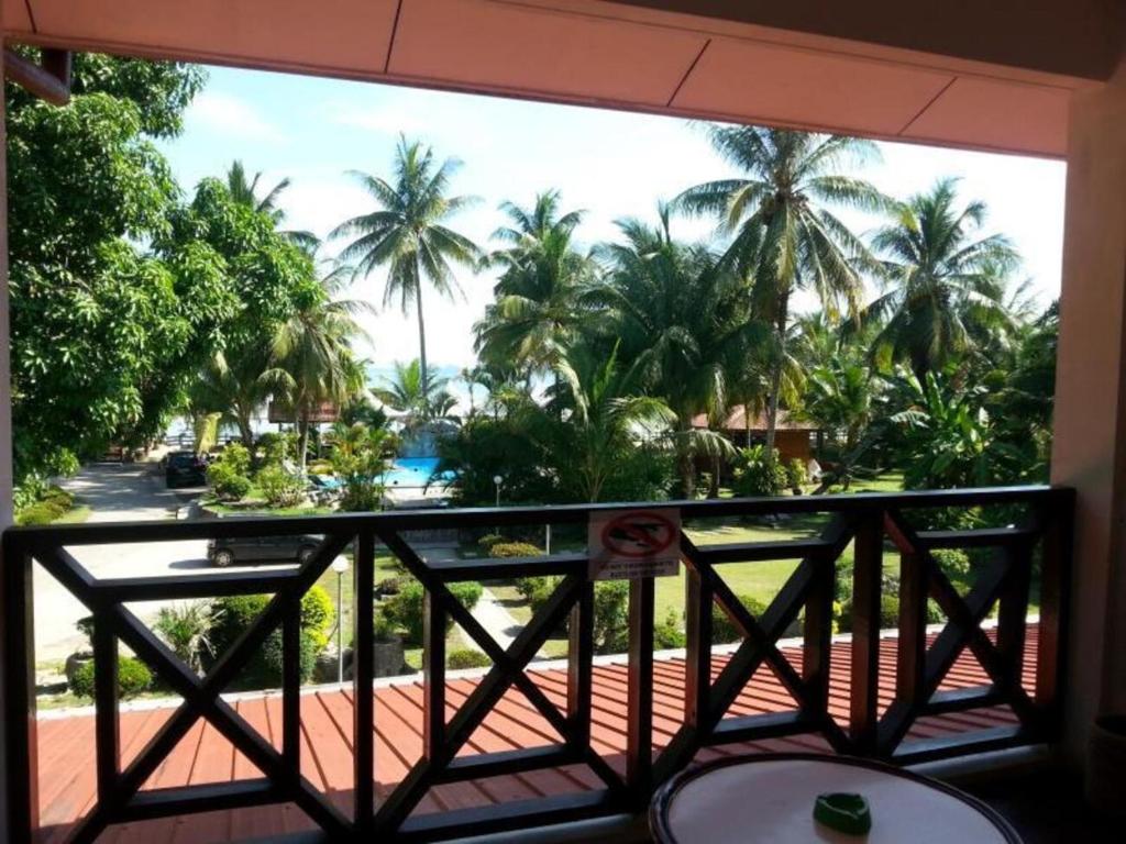 Balcony/terrace, Seaside Travellers Inn in Kota Kinabalu