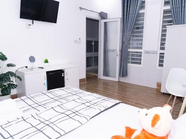 Nina homestay - Phong 2 giuong lon 4 nguoi - Tiet kiem