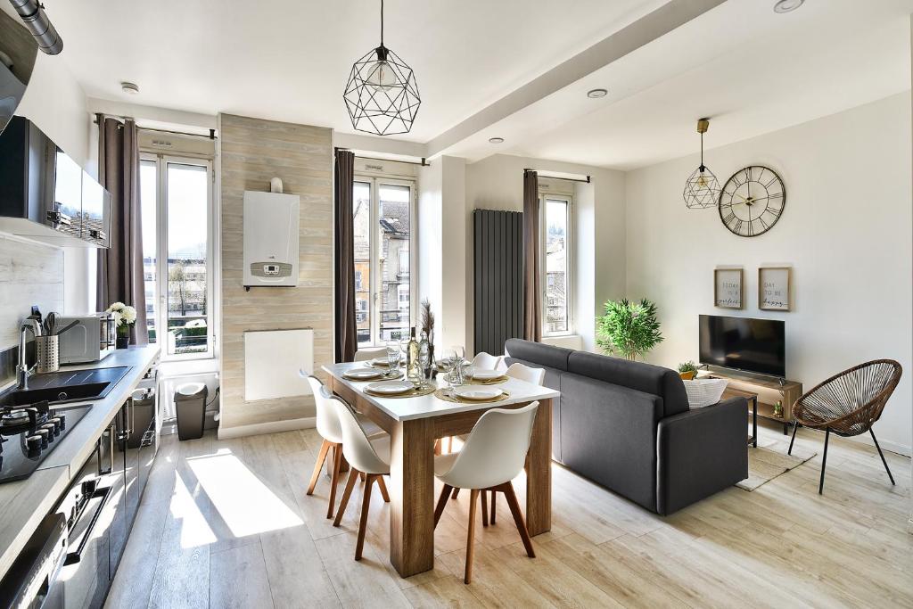 Appartement Cosy Bourgoin - Gare & Centre - 1