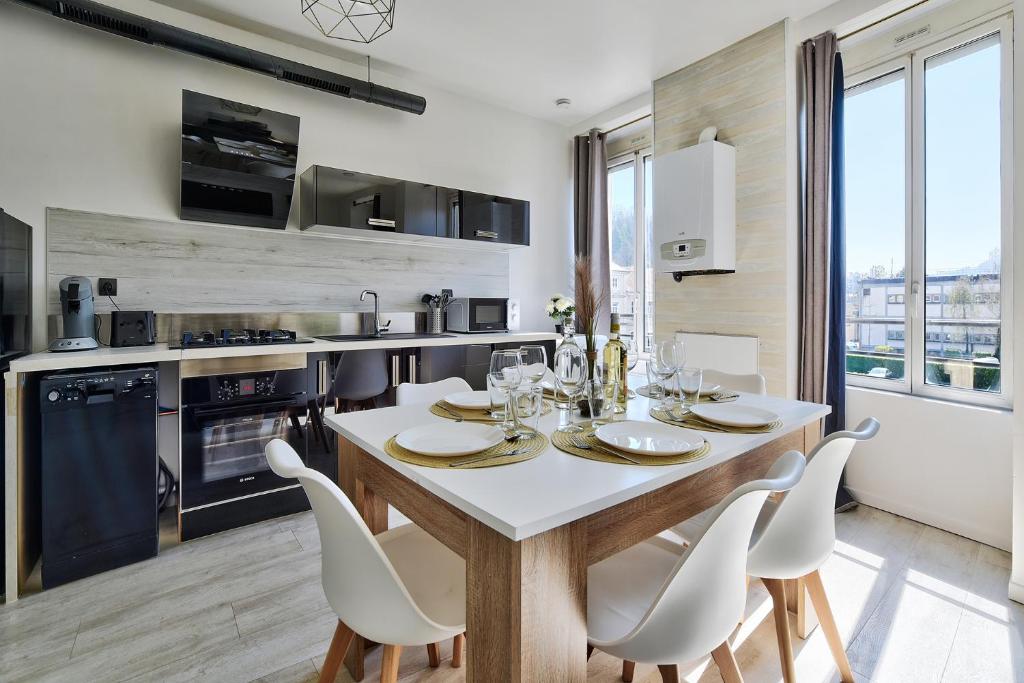 Appartement Cosy Bourgoin - Gare & Centre - 4