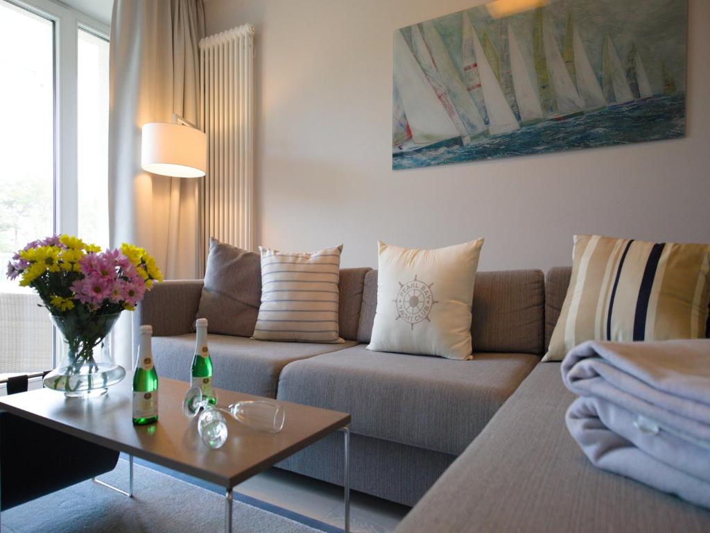 Dünenresidenz Prora - Ferienwohnung mit Meerblick, 2 Schlafzimmern und Balkon NP-115, Binz