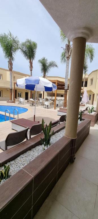 Swimming pool, Hotel Beach Club la Perle in Sidi Bouzid