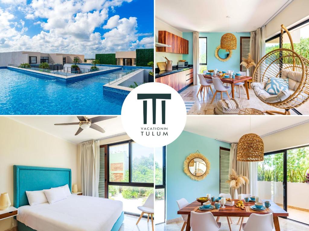 Tulum PROMO 2BR with Rooftop Pool, Gym and FREE BIKES - 2