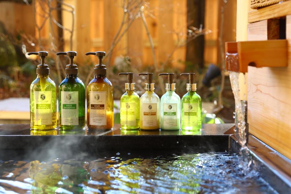 Open air bath