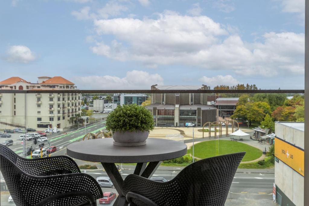 Balcony/terrace, Wyndham Garden Christchurch Kilmore Street in Christchurch