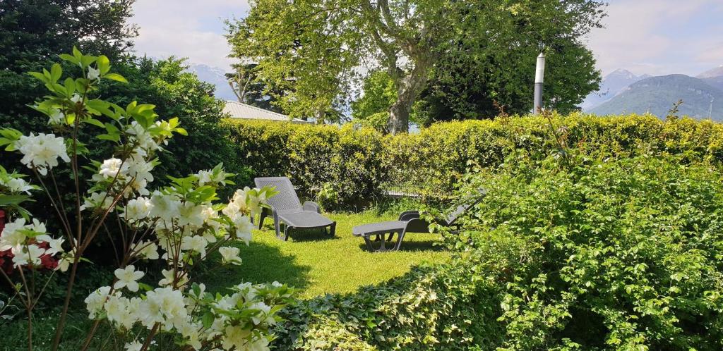 Villa Lago Groundfloor Lakefront Beach Garden Bike&Boat& Scooter Lake Como - 3
