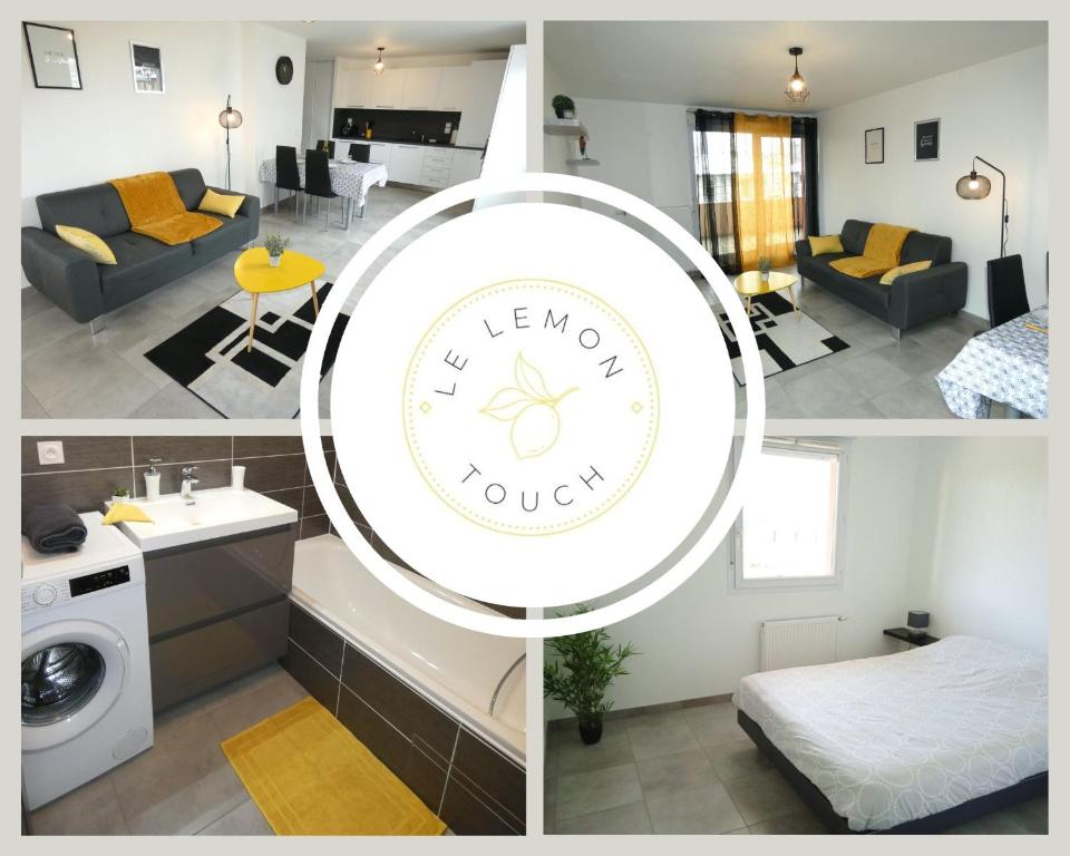 "LEMON TOUCH" - 45m2 - RÉSIDENCE SÉCURISÉE - WIFI