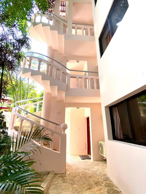 Exterior view, Hotel Alegria in Cabarete