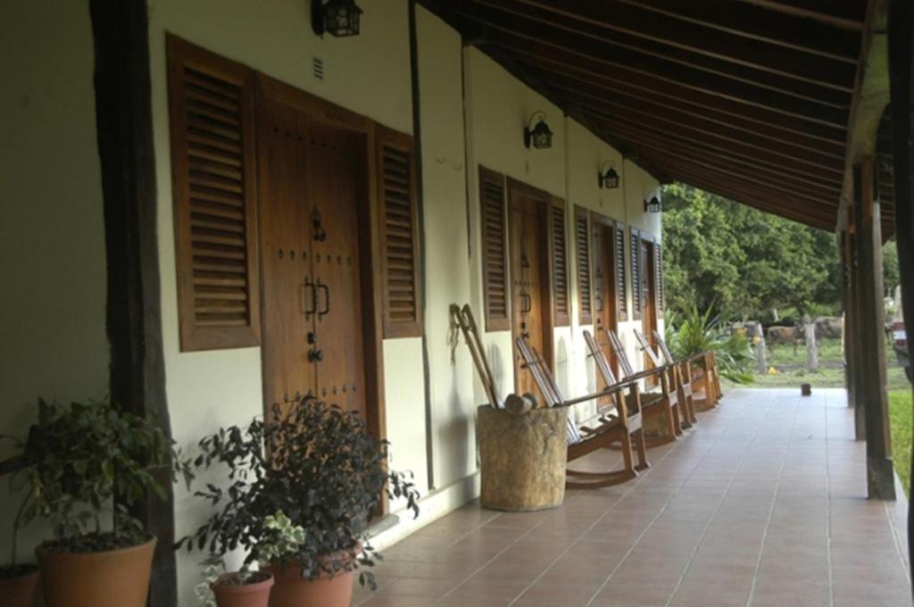 Hotel San Juan Ometepe 테라스 뷰
