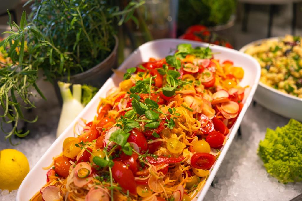 Essen und Erfrischungen