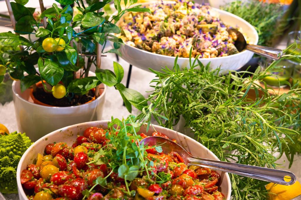 Essen und Erfrischungen
