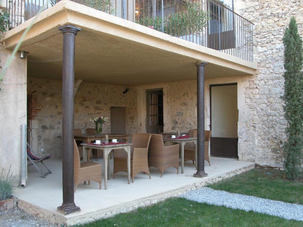 Hôtel de Mirmande バルコニー/テラス