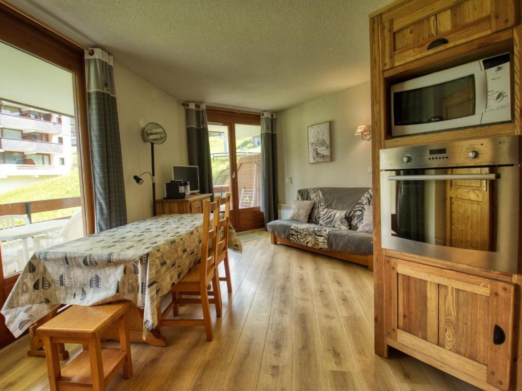 Appartement cocooning 34m², pieds des pistes, proche jardin d'enfants, balcon, casier à skis - FR-1-642-73, Morillon