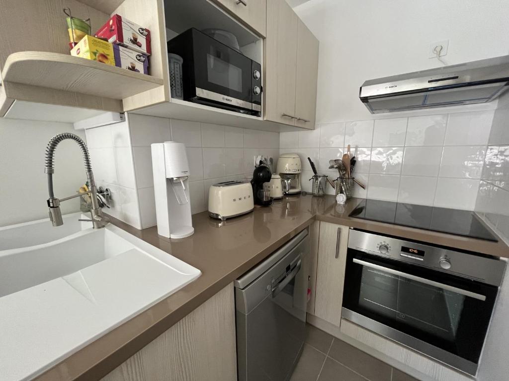 T3 en centre d'Arcachon, 2 min plage, 5 min gare, balcon, parking sécurisé, WIFI, ménage inclus - FR-1-374-193 - 4