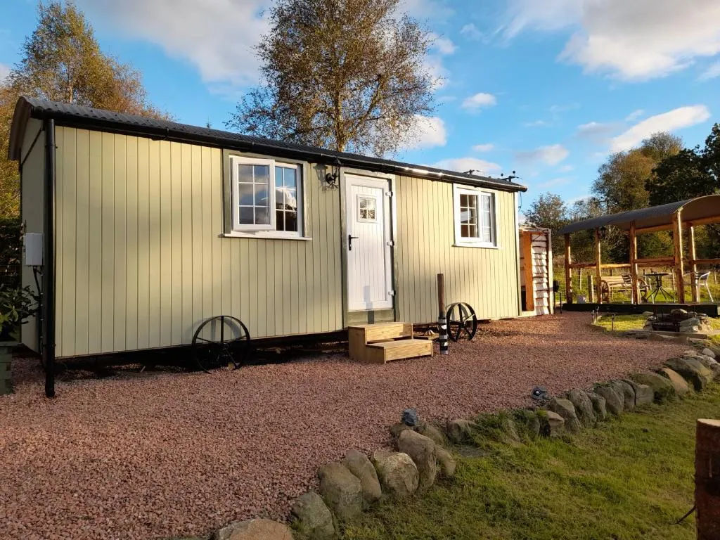 Sunset View Shepherds Hut, hotel v destinaci Dalmally