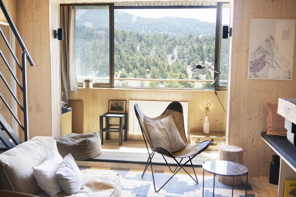 U067 - Bel appartement type chalet avec balneo et jardin