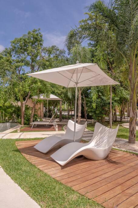 Amplio departamento con alberca swim-up - 5