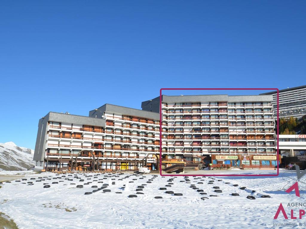 Studio ensoleillé pour 5 Pers. à la Croisette, Menuires - Balcon, Pied des pistes - FR-1-452-359 - 2