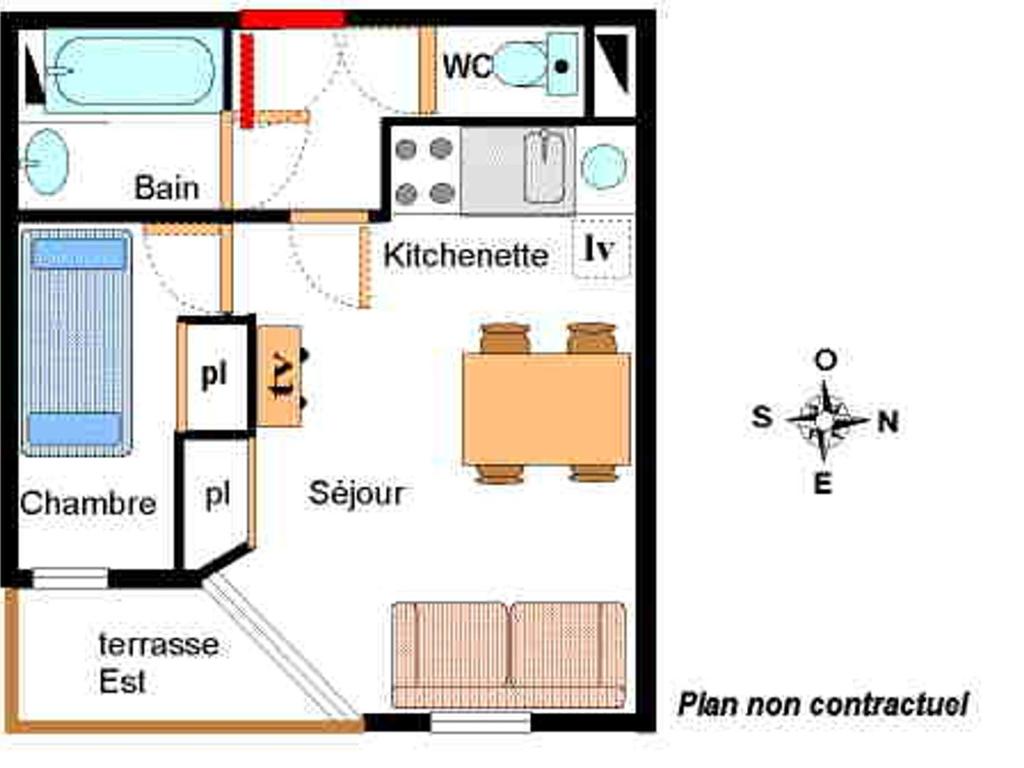 Appartement cosy 4 pers avec WIFI et parking à Lanslevillard - FR-1-508-183 - 4