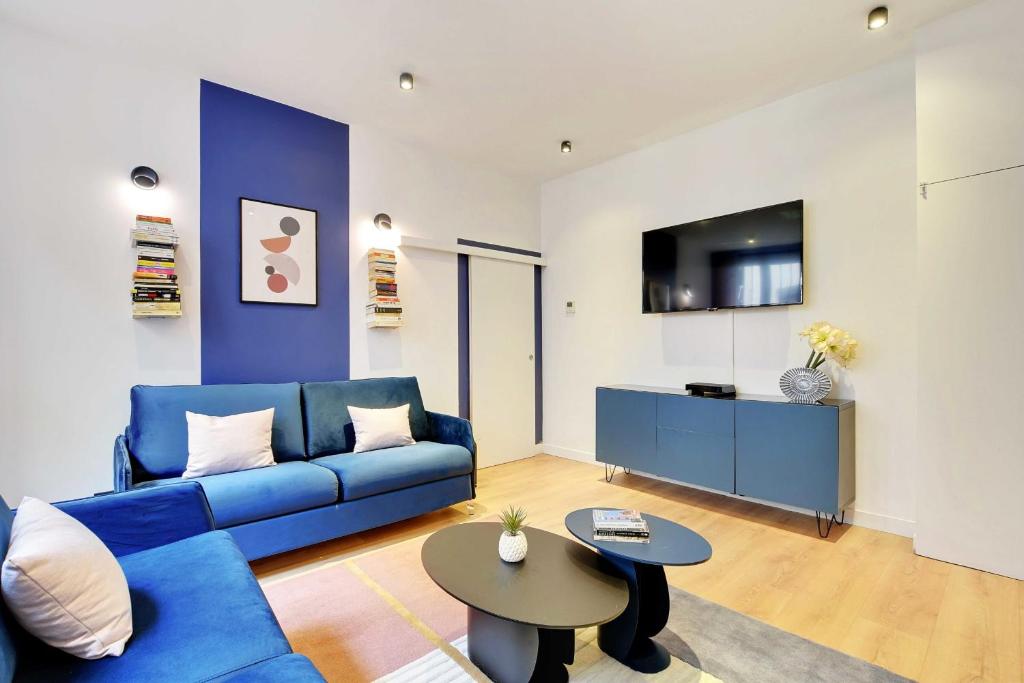 Modern apartment - 1BR-6P - AC - Marais - 5