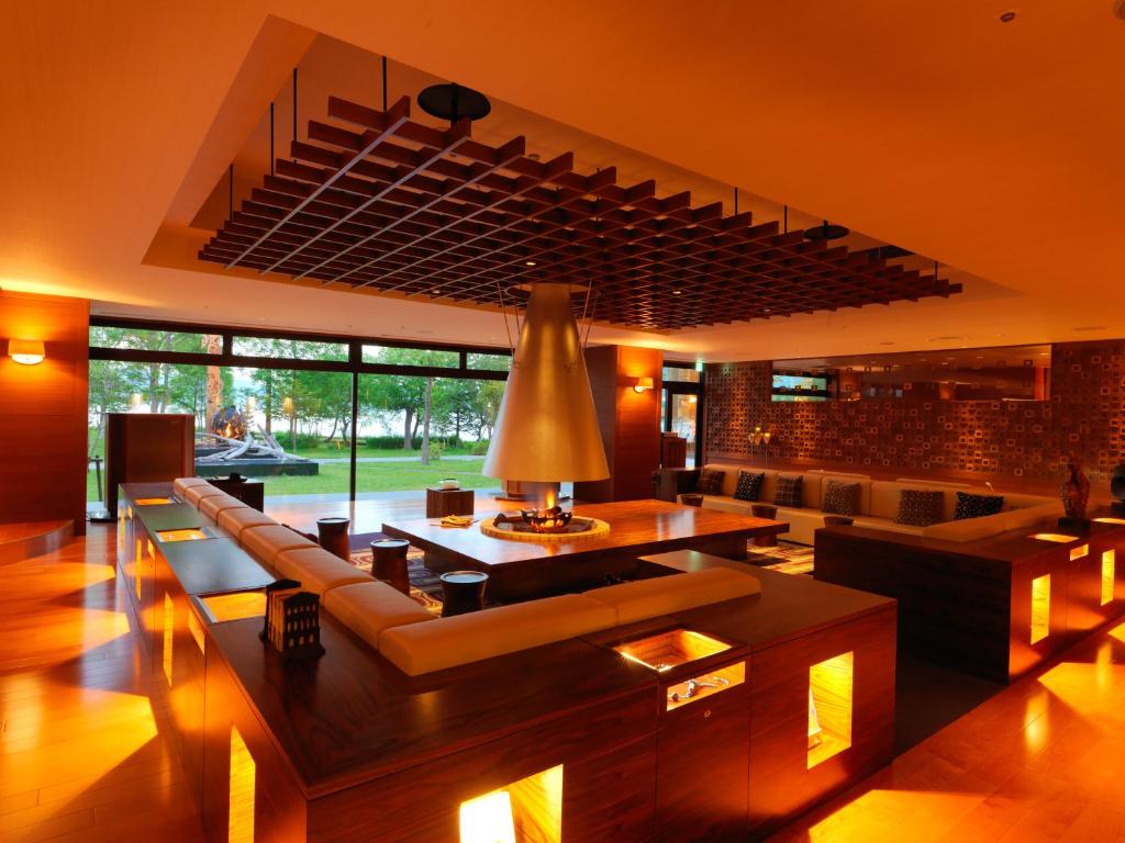 Bar/lounge, Akan Yuku no Sato Tsuruga in Kushiro