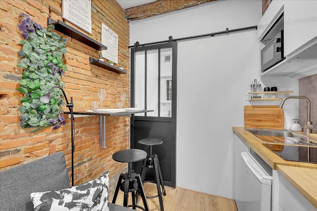 Getaway For 2 Beautiful Studio Near The Garonne - 4