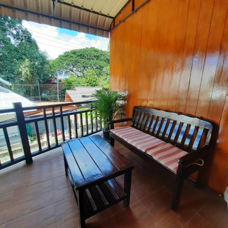 Balcony/terrace, Namu Hotel in Pai