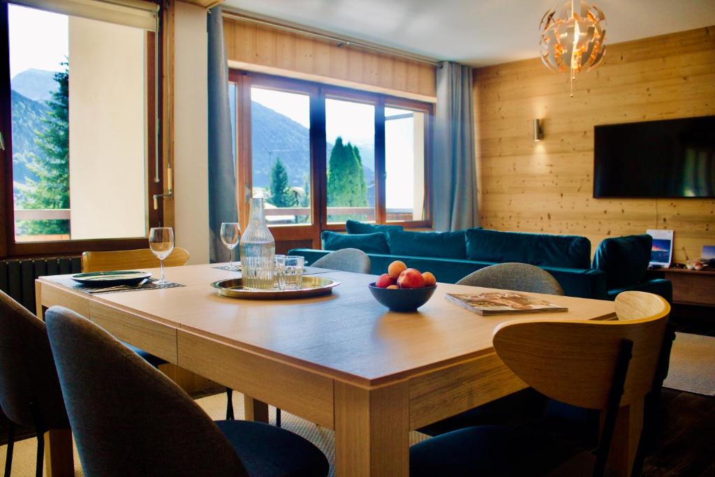 Chalet Marmotte Cocon la Plagne family apartment for 6 adults and 2 children - 4
