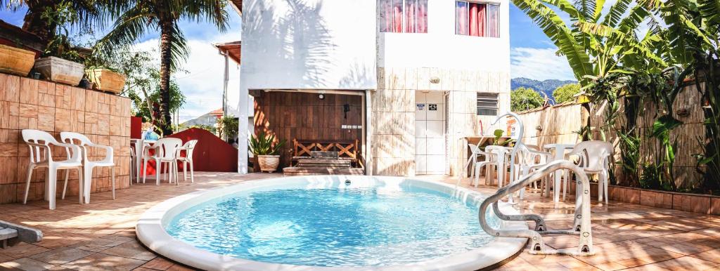 Pousada Aconchego Recanto Do Mar의 아늑한 외관 또는 객실