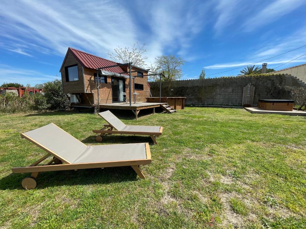 myinsolite - Tiny-house, jacuzzi, brasero, piscine - 2