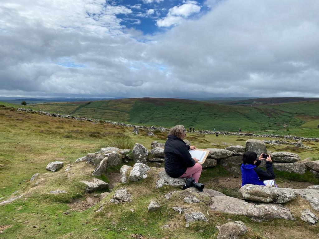 Art Holidays with artist and Illustrator Dartmoor National park