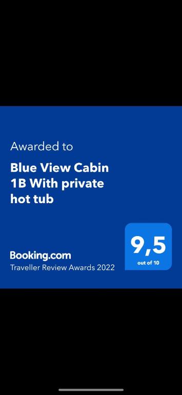 Blue View Cabin 1B With private hot tub photo