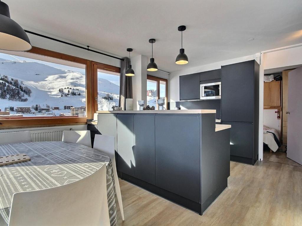 Appartement rénové 3/4 pièces, grand balcon, 8 personnes, accès pistes - 4