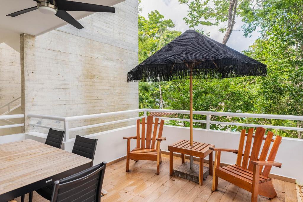 Quiet 2BR in Tulum with Pool Spacious Patio Gym - 4