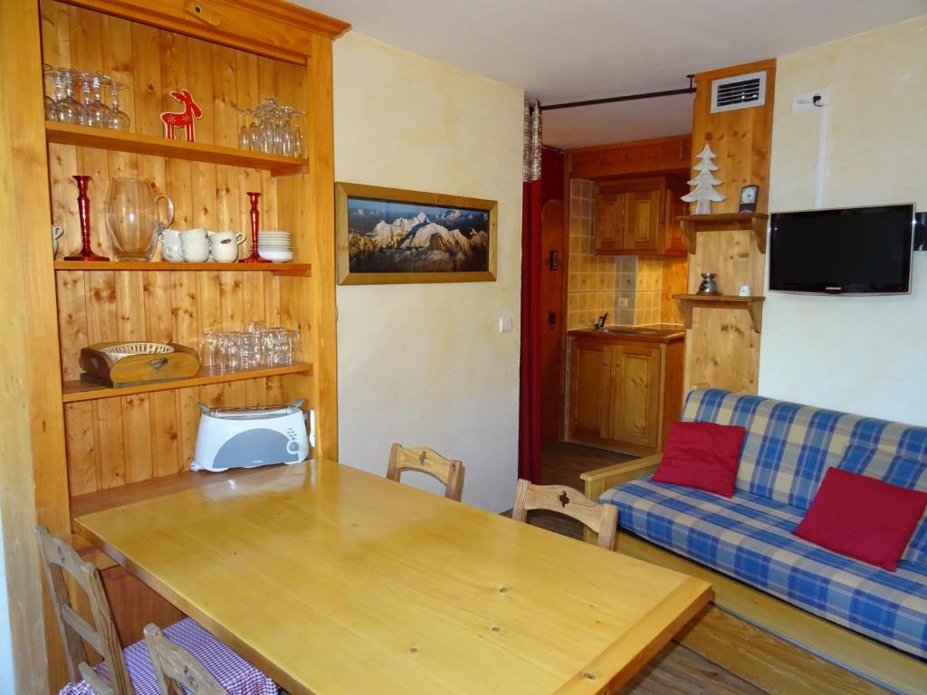 Studio rénové Arc 1800, proche pistes, animaux acceptés - FR-1-411-94 - 2