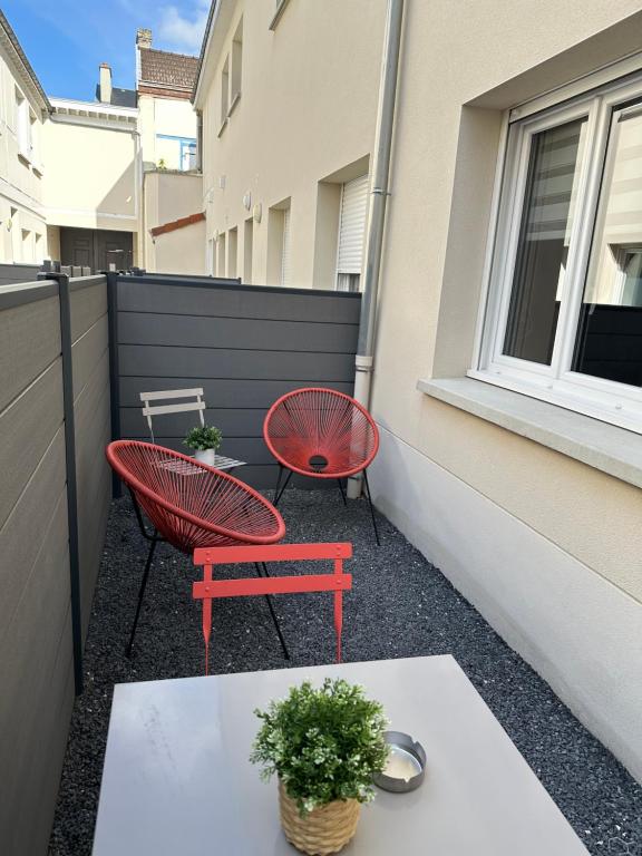 Le Sacré - Appartement rare - Cour privée - Parking - Reims - 2