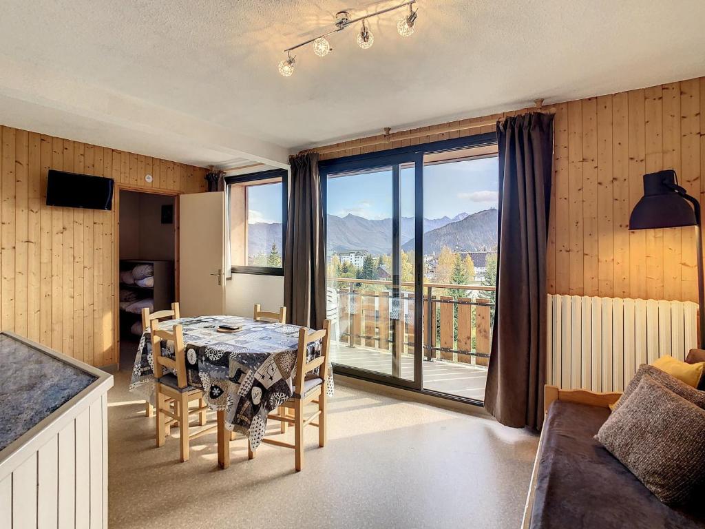 Appartement lumineux 35m², 5 pers, balcon sud, proche pistes, parking, wifi - FR-1-417-54 - 1